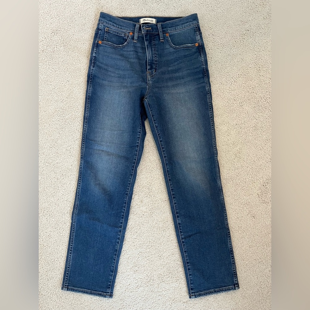 Madewell Stovepipe Jeans 27